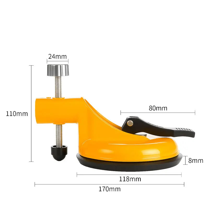 Tile Aligner Suction Cup Quick-Release & Adjustable Screw