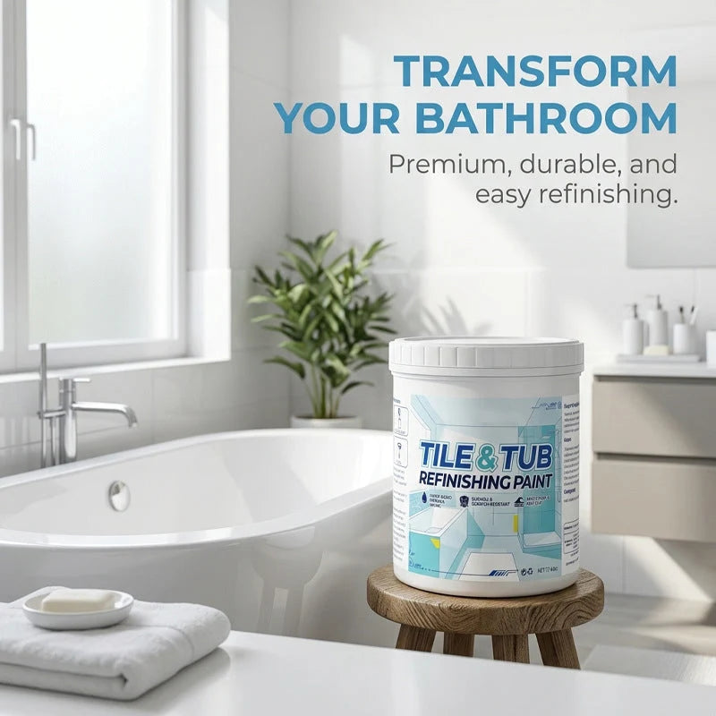 Tile & Bathtub Paint Waterproof Scratch-Resistant Fast-Drying