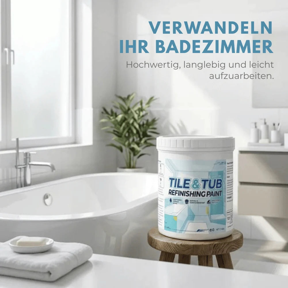 Tile & Bathtub Paint Waterproof Scratch-Resistant Fast-Drying