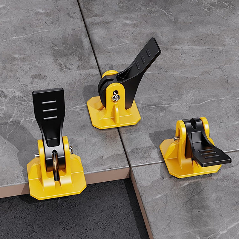 Tile Leveling System For 8-12mm Tiles Reusable Bases & Wedges