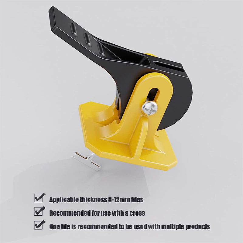 Tile Leveling System For 8-12mm Tiles Reusable Bases & Wedges