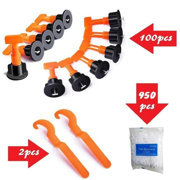 Tile Leveling System Reusable Stainless Steel Pins 50 Pack