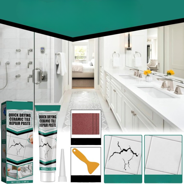 Tile Repair Kit Fast-Drying & Waterproof 100 ml