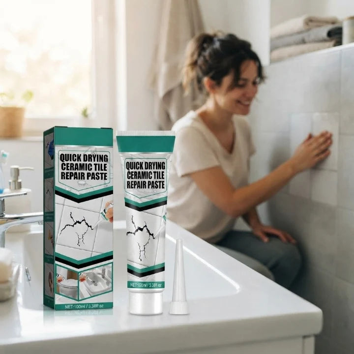 Tile Repair Kit Fast-Drying & Waterproof 3.38 Fl Oz