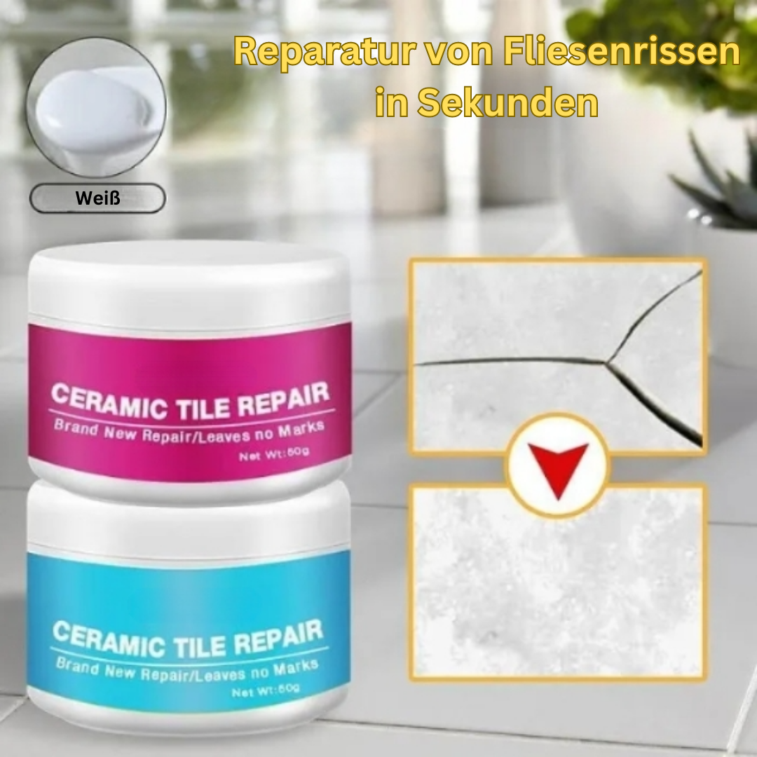 Tile Repair Paste Fast-Set Two-Component Non-Toxic