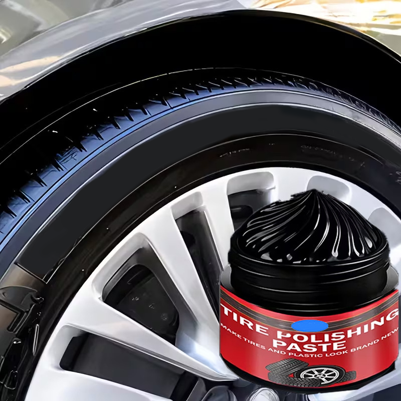 Tire Care Paste Deep Black Restore UV Protection