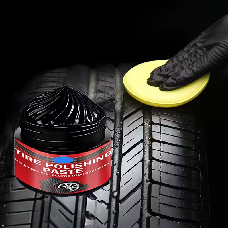 Tire Care Paste Deep Black Restore UV Protection