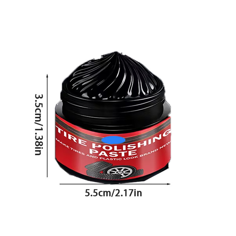 Tire Care Paste Deep Black Restore UV Protection