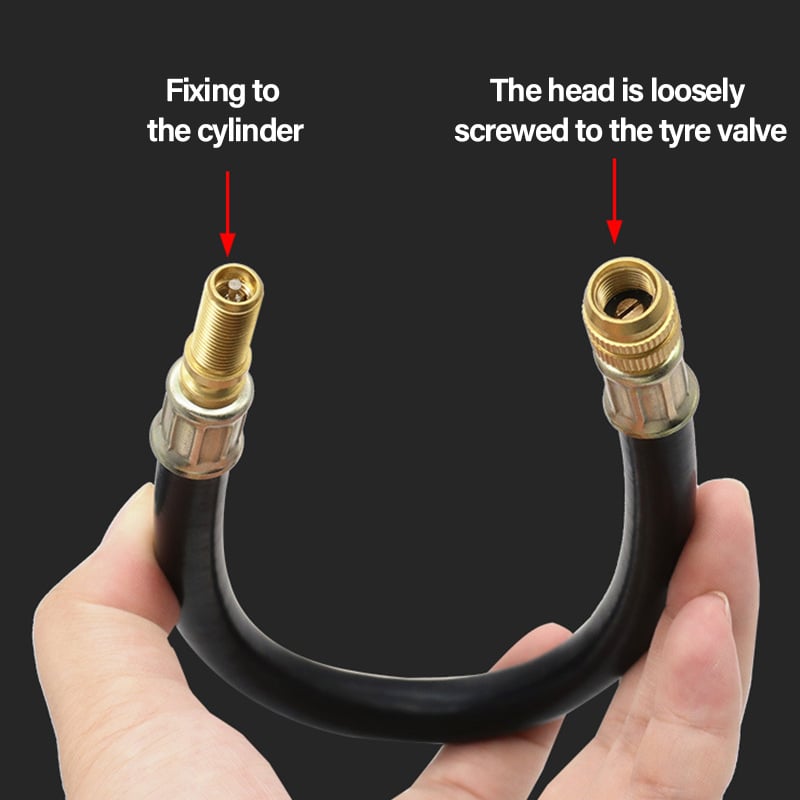 Tire Valve Extension Copper Airtight Seal Universal Fit
