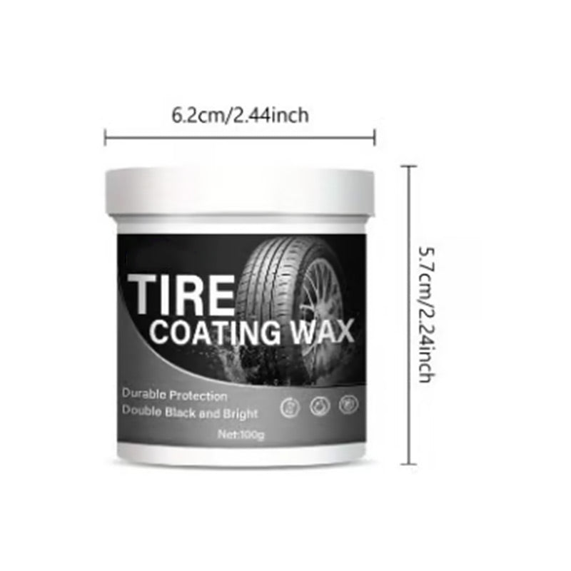 Tire Wax Deep-Absorbing Long-Lasting Eco-Friendly