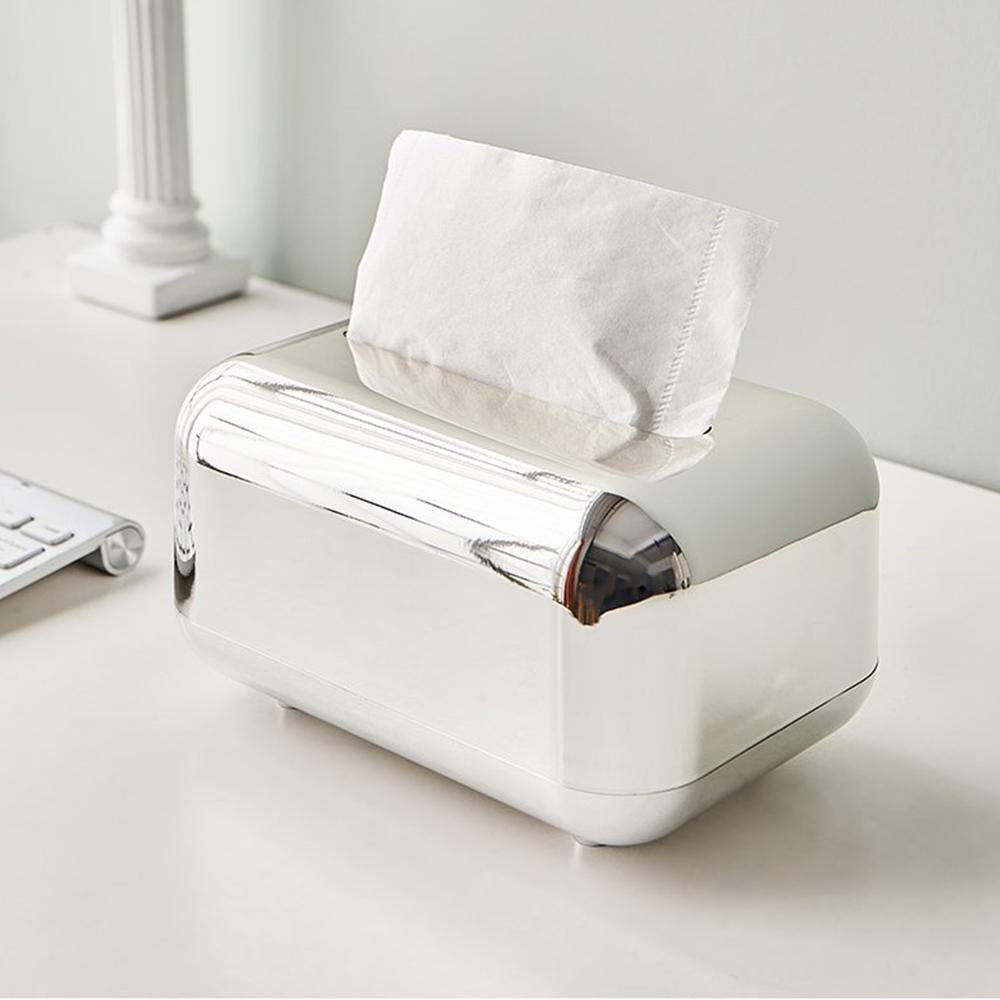 Tissue Box Automatic Spring Lift Non-Slip Base