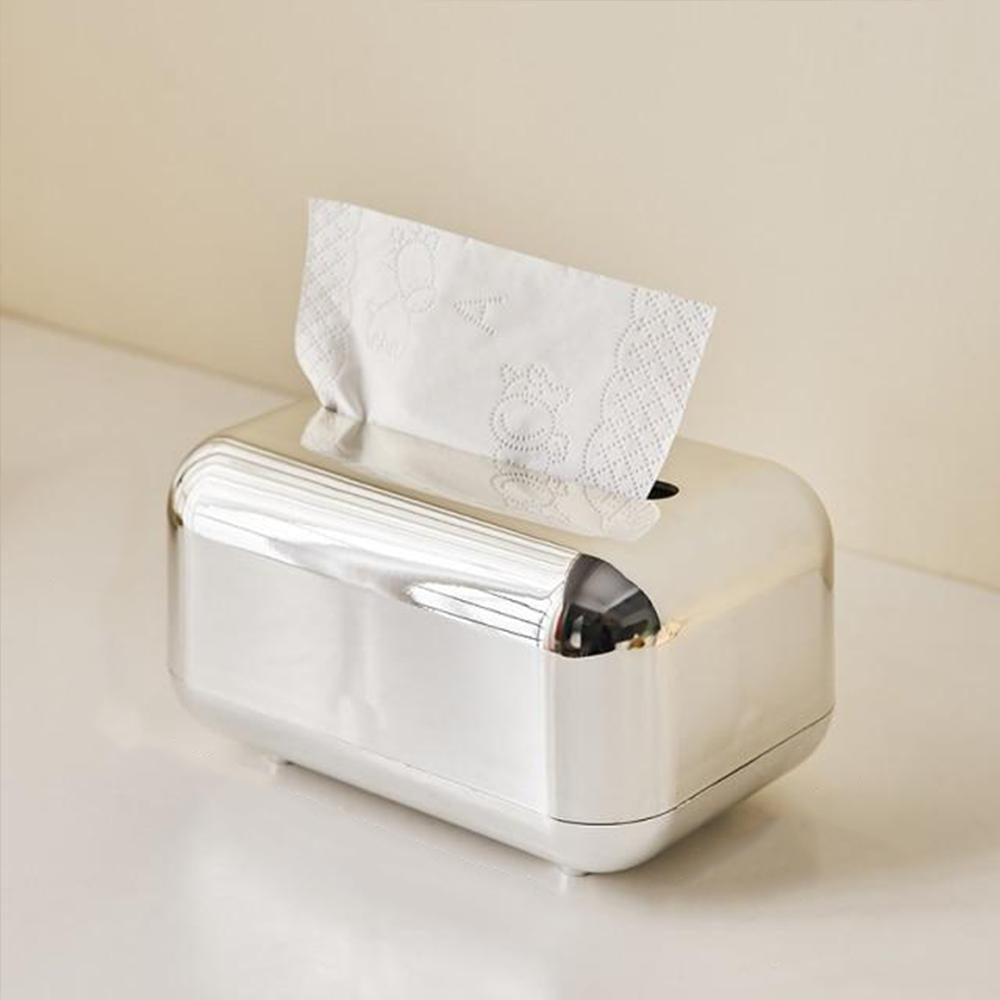 Tissue Box Automatic Spring Lift Non-Slip Base