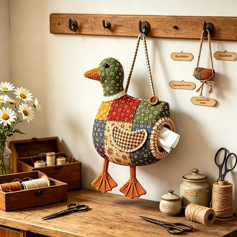 Tissue Holder Kit Pre-Cut Fabric & Hanging Strap