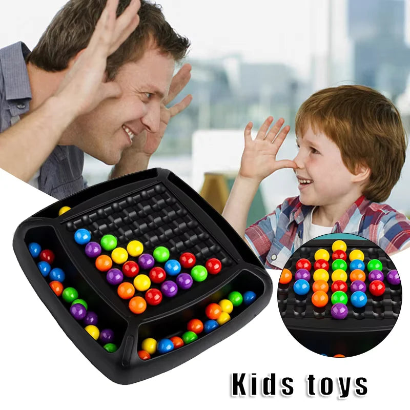 Toddler Bead Game 80 Beads Pattern Matching Portable