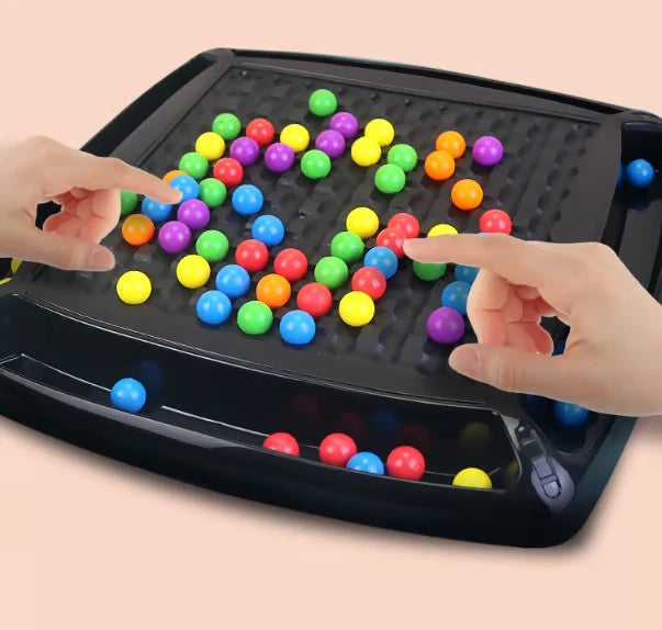 Toddler Bead Game 80 Beads Pattern Matching Portable