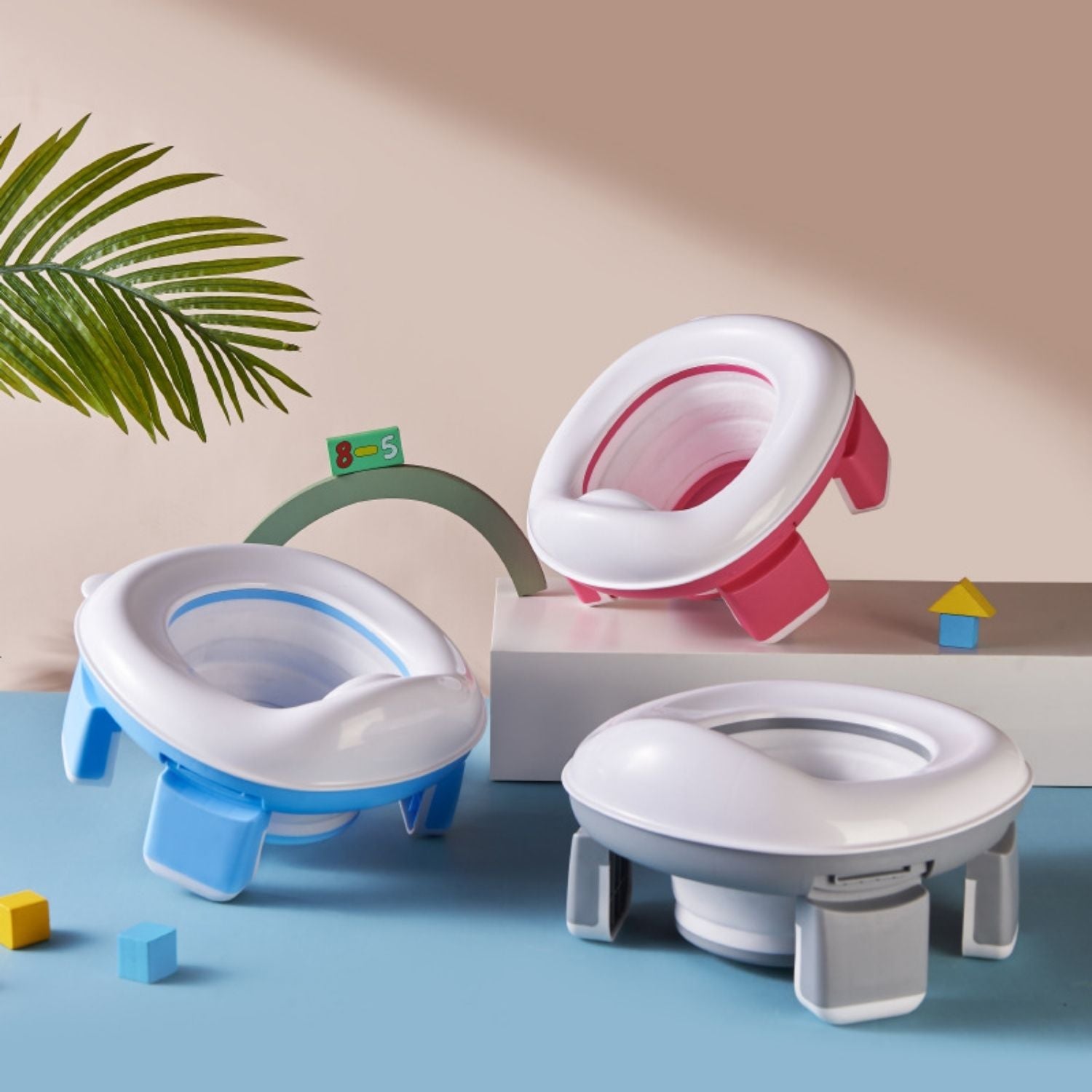 Toddler Travel Potty Foldable Lightweight Seat Attachment