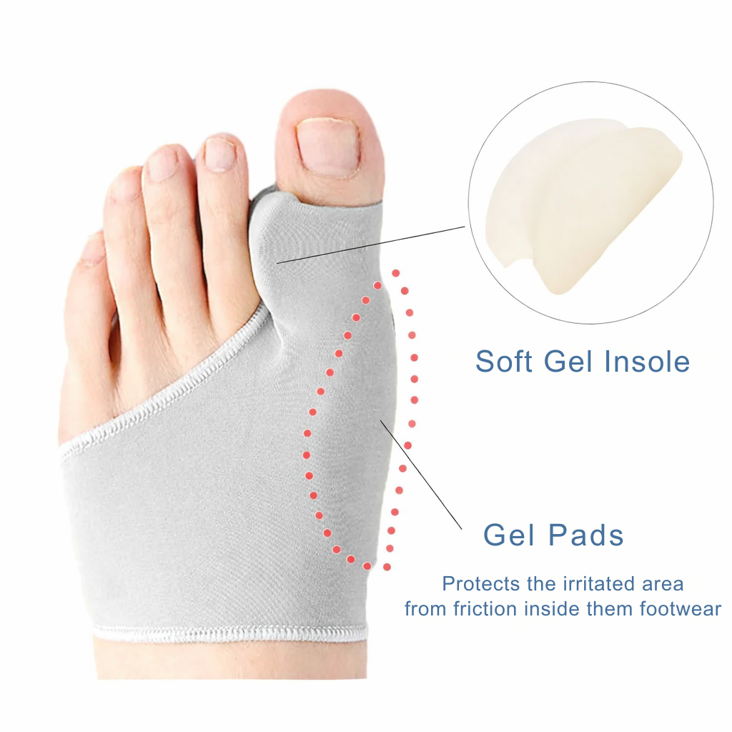 Toe Corrector Orthopedic Realignment Soft Silicone Gel Pad