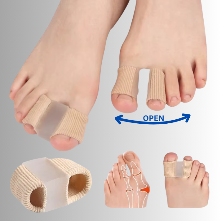Toe Protectors Breathable Fabric Washable One Size