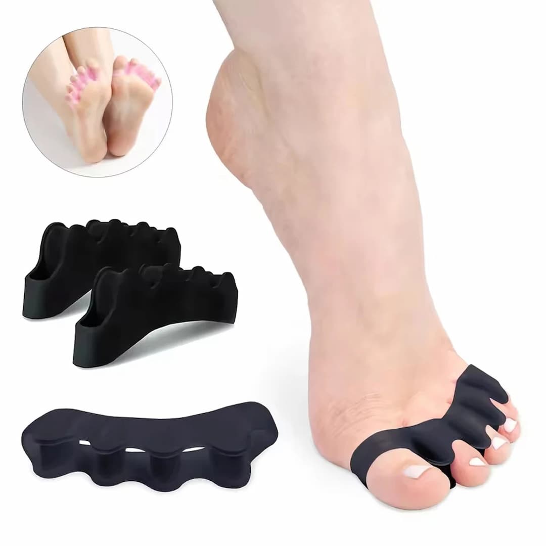 Toe Separator Medical Silicone Natural Alignment Pair