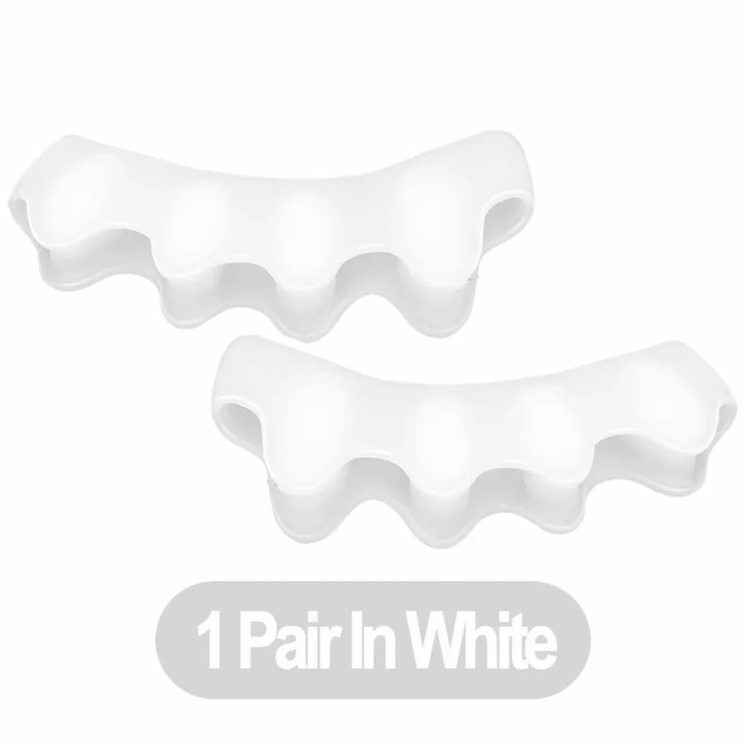 Toe Separator Medical Silicone Natural Alignment Pair