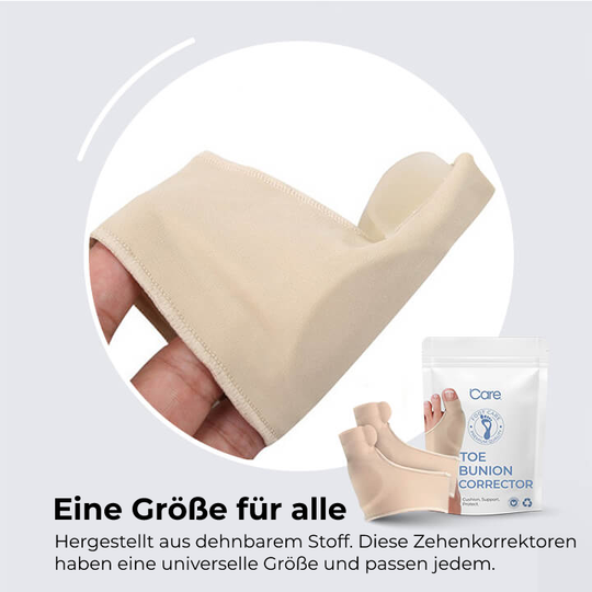 Toe Separators Soft Silicone Low-Profile Fits In Shoes