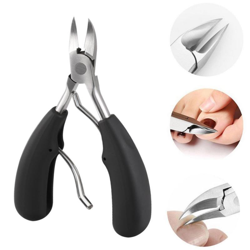 Toenail Scissors Curved Precision Stainless Steel Non-Slip Handles