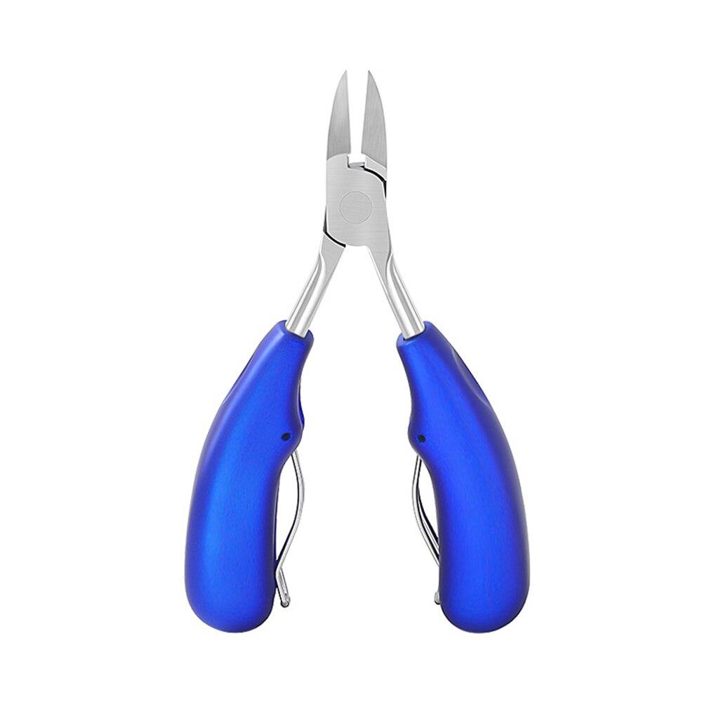 Toenail Scissors Curved Precision Stainless Steel Non-Slip Handles