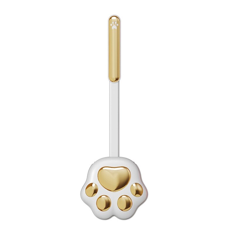 Toilet Brush Silicone Bristles Scratch-Free & Quick-Dry Holder
