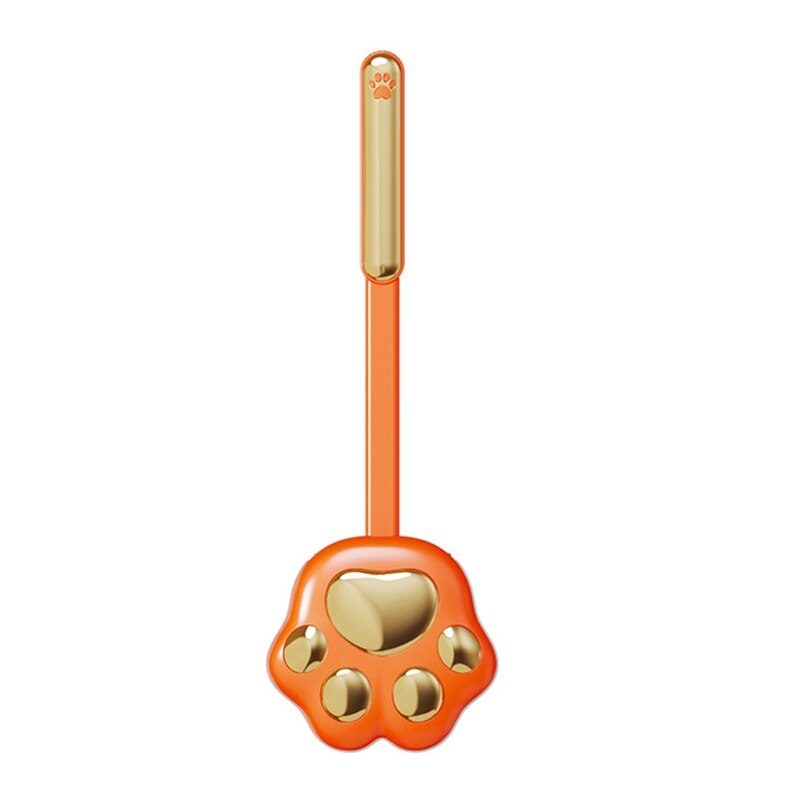 Toilet Brush Silicone Bristles Scratch-Free & Quick-Dry Holder