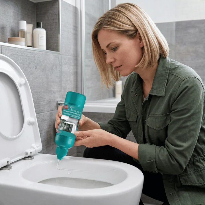 Toilet Cleaner Thick Gel Precision Nozzle Forest Scent