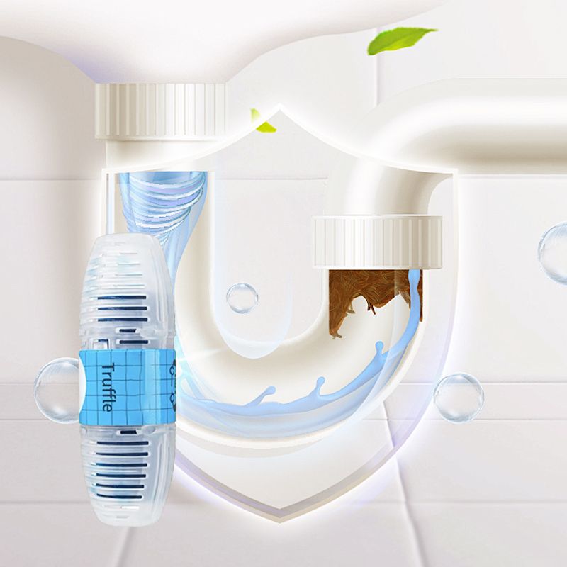 Toilet Cleaning Capsule Flush-Activated Limescale & Bacteria Removal