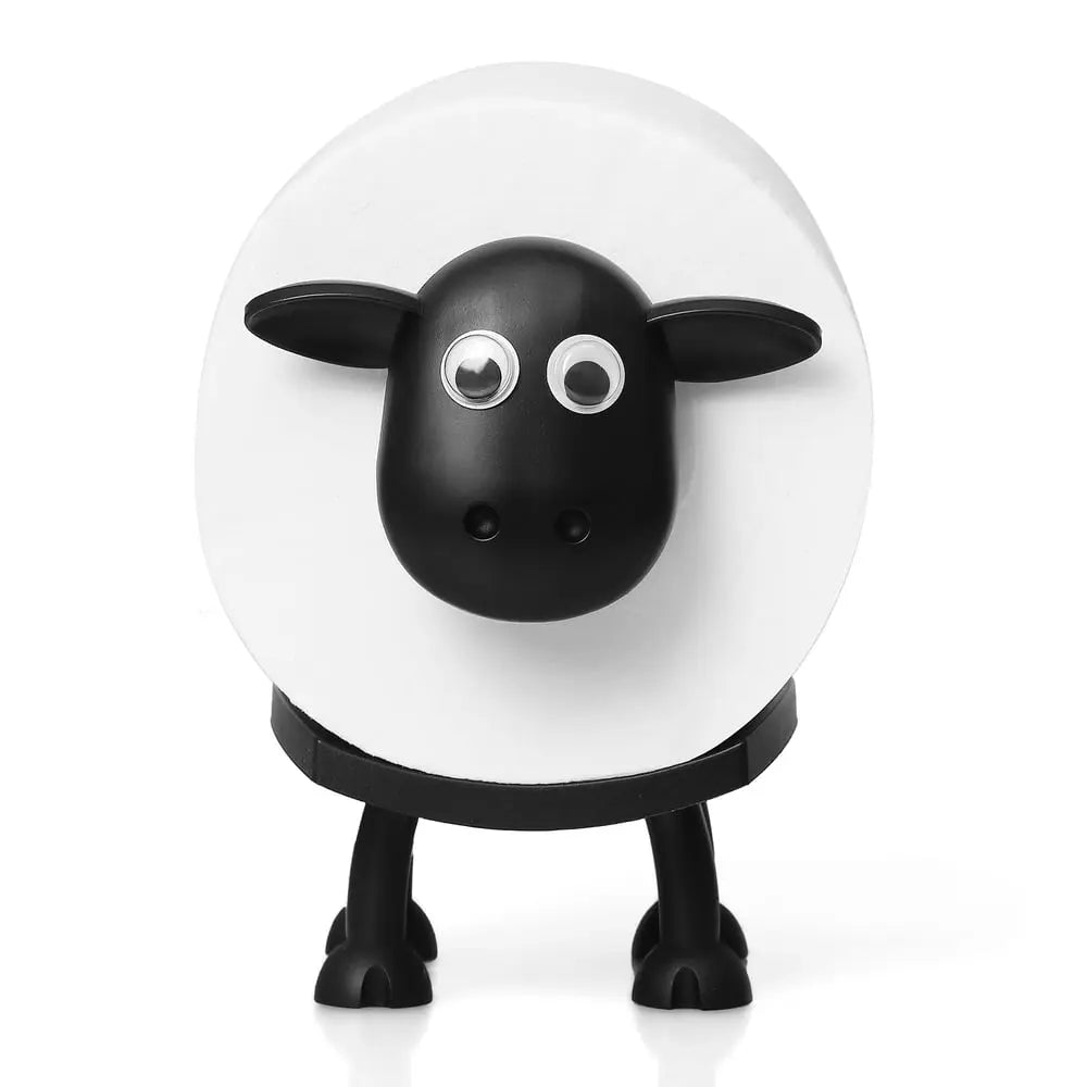 Toilet Paper Holder Sheep-Shaped Freestanding 3D-Printed