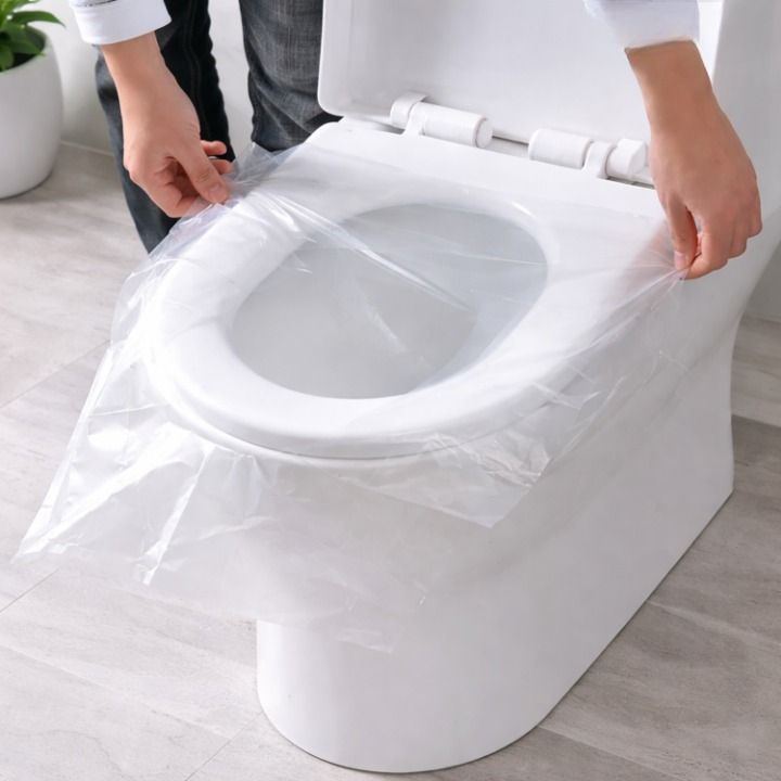 Toilet Seat Covers Double-Layer Non-Slip Biodegradable