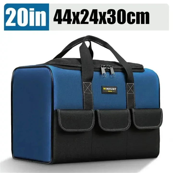 Tool Bag Self-Standing Waterproof Oxford Multi-Compartment