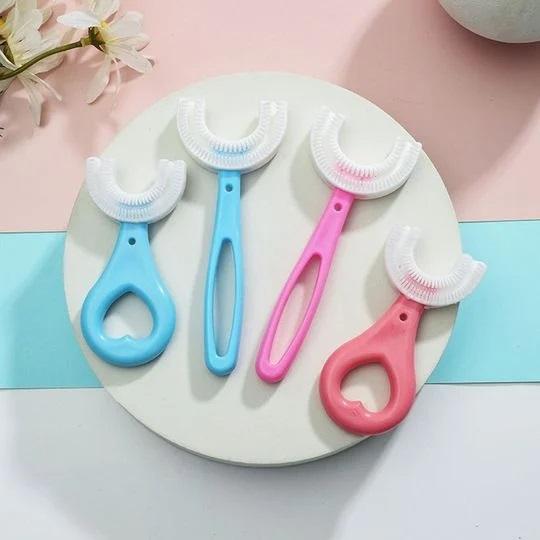 Toothbrush U-Shaped 360 Degree Pacifier-Grade Silicone