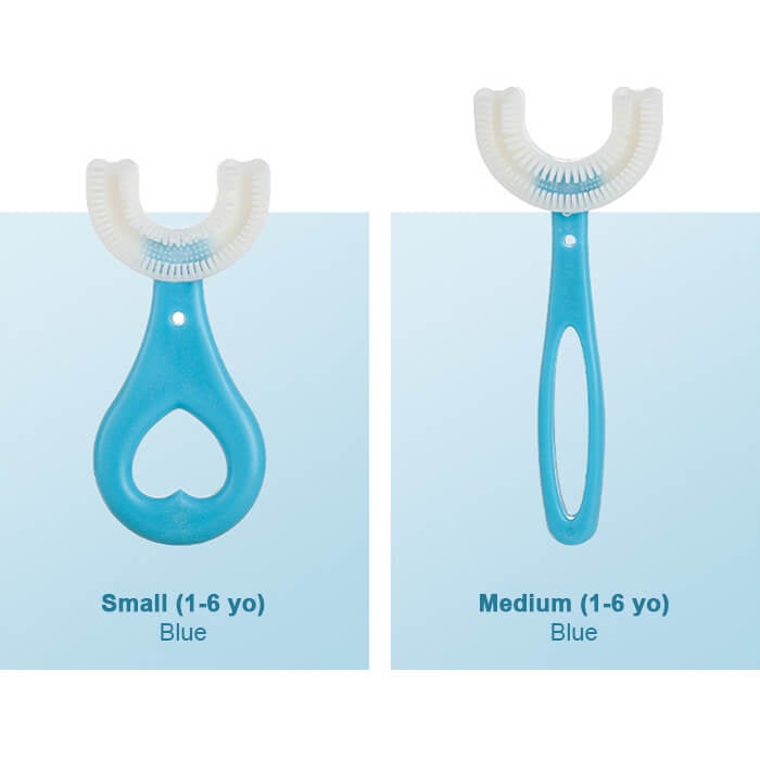Toothbrush U-Shaped 360 Degree Pacifier-Grade Silicone