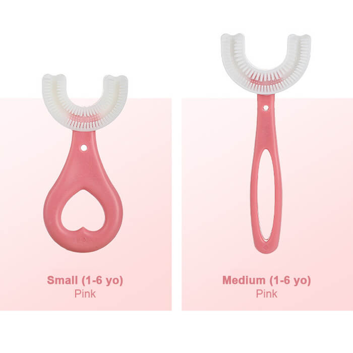 Toothbrush U-Shaped 360 Degree Pacifier-Grade Silicone