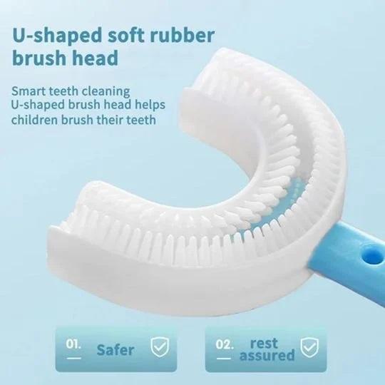Toothbrush U-Shaped 360 Degree Pacifier-Grade Silicone
