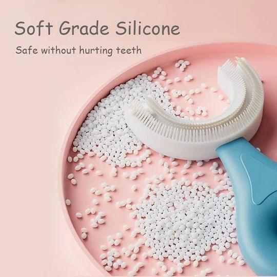 Toothbrush U-Shaped 360 Degree Pacifier-Grade Silicone