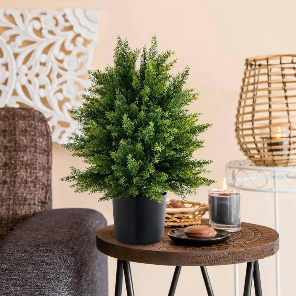 Topiary Tree Realistic Cedar UV-Resistant & Weatherproof 45 cm