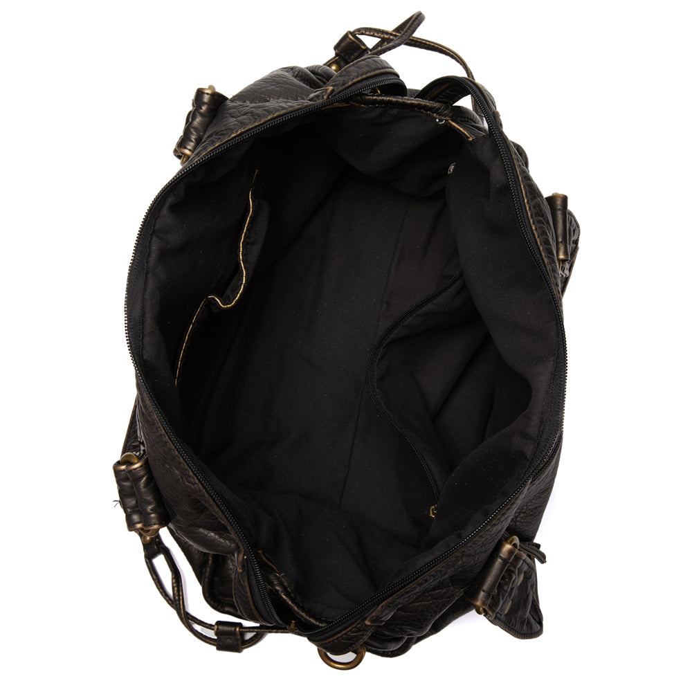 Tote Bag PU Leather Fits A4 Laptop