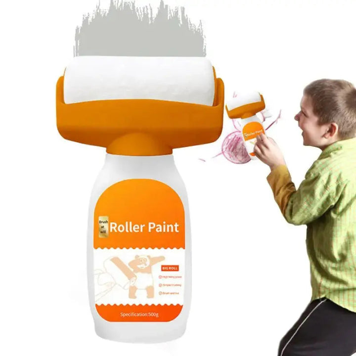 Touch-Up Paint Roller Refillable Foam 17.6 Oz Tank