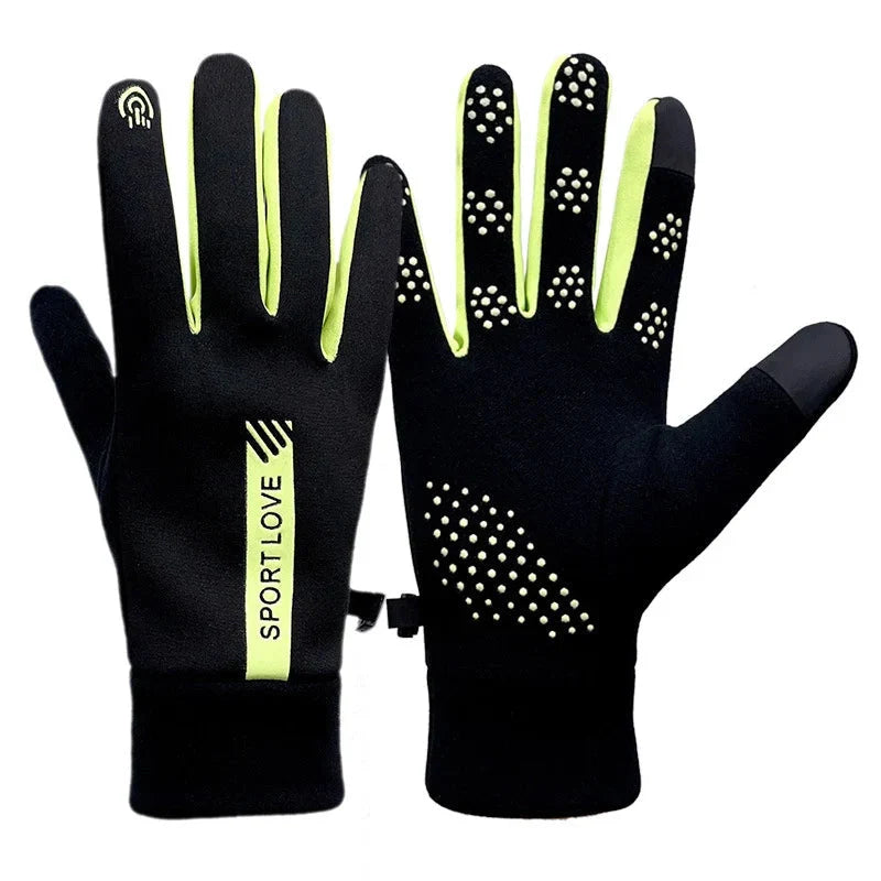 Touchscreen Gloves Waterproof Conductive Fingertips Non-Slip
