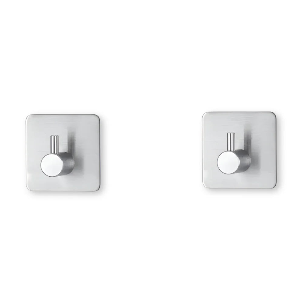 Towel Bar No-Drill Adhesive Brushed Stainless Steel