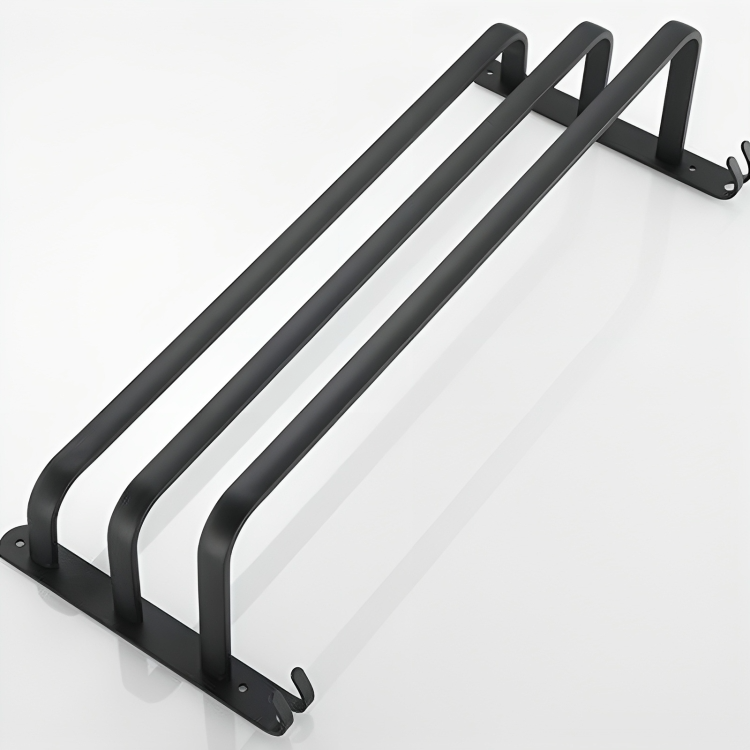 Towel Rack No-Drill Aluminum Hooks