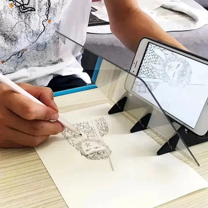 Tracing Reflector Smartphone & Tablet Clear PMMA Lens