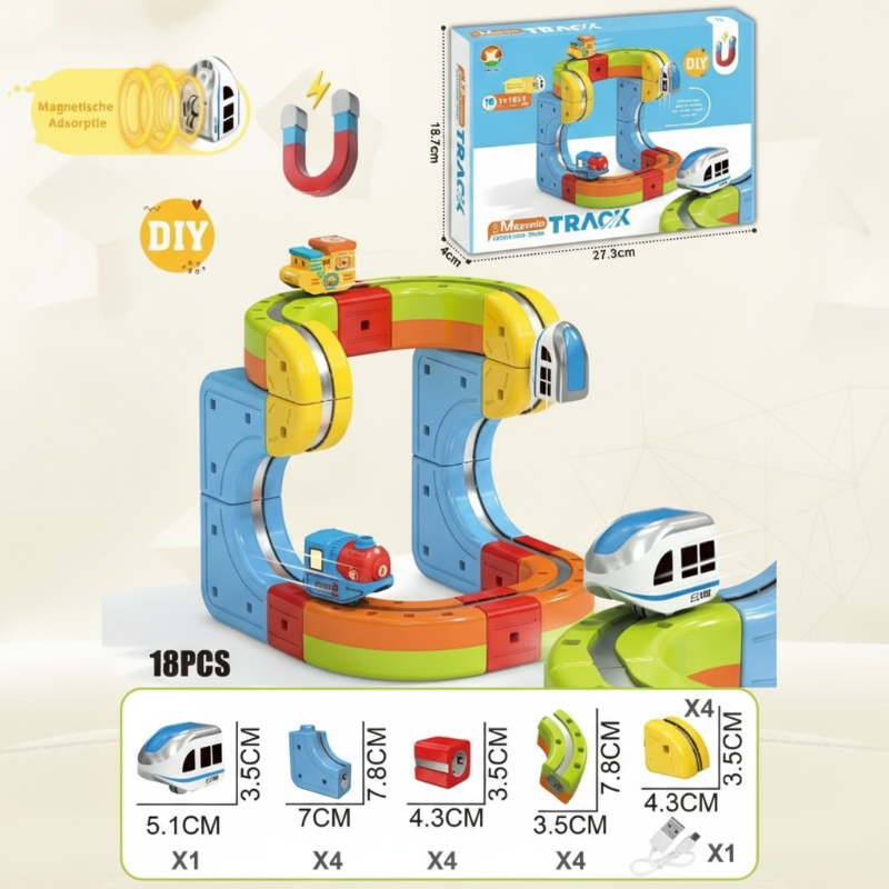 Train Set Anti-Gravity Magnetic Electric Engine
