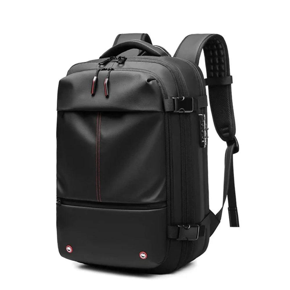 Travel Backpack Vacuum Compression Expandable 60L Padded Laptop Compartment