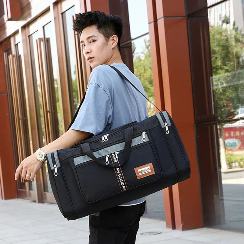 Travel Bag Large Capacity Foldable Water-Repellent Nylon