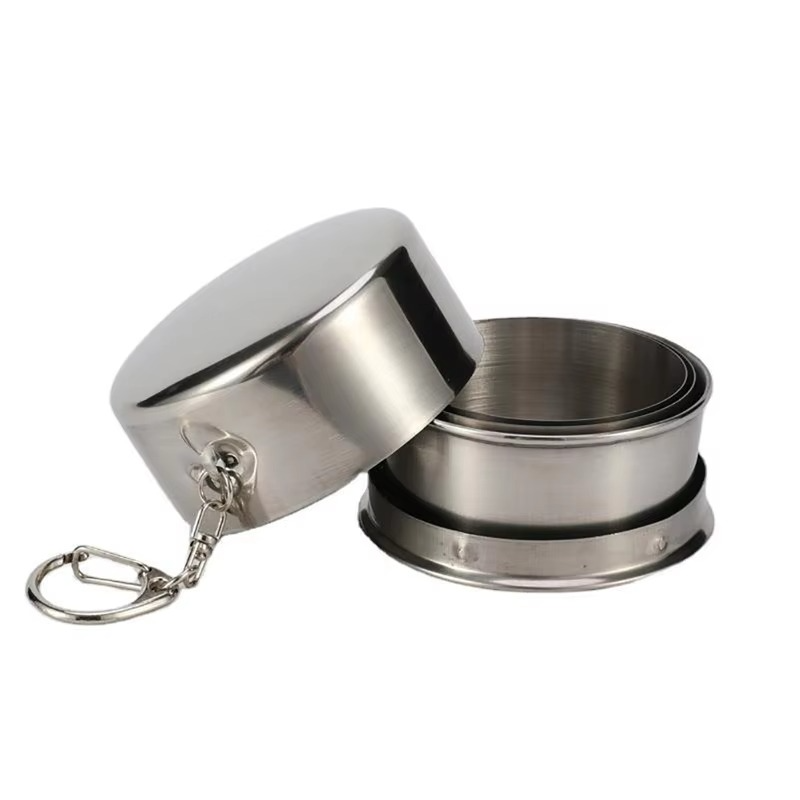 Travel Cup Telescopic Collapsible Stainless Steel 150ml